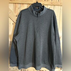 Under Armour ColdGear 1/4 Zip Pullover Sweatshirt Grey Men’s 3XL Loose Fit NWOT